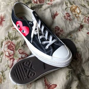 Commè Des Garçon Converses